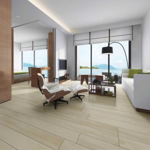 Porcelain flooring