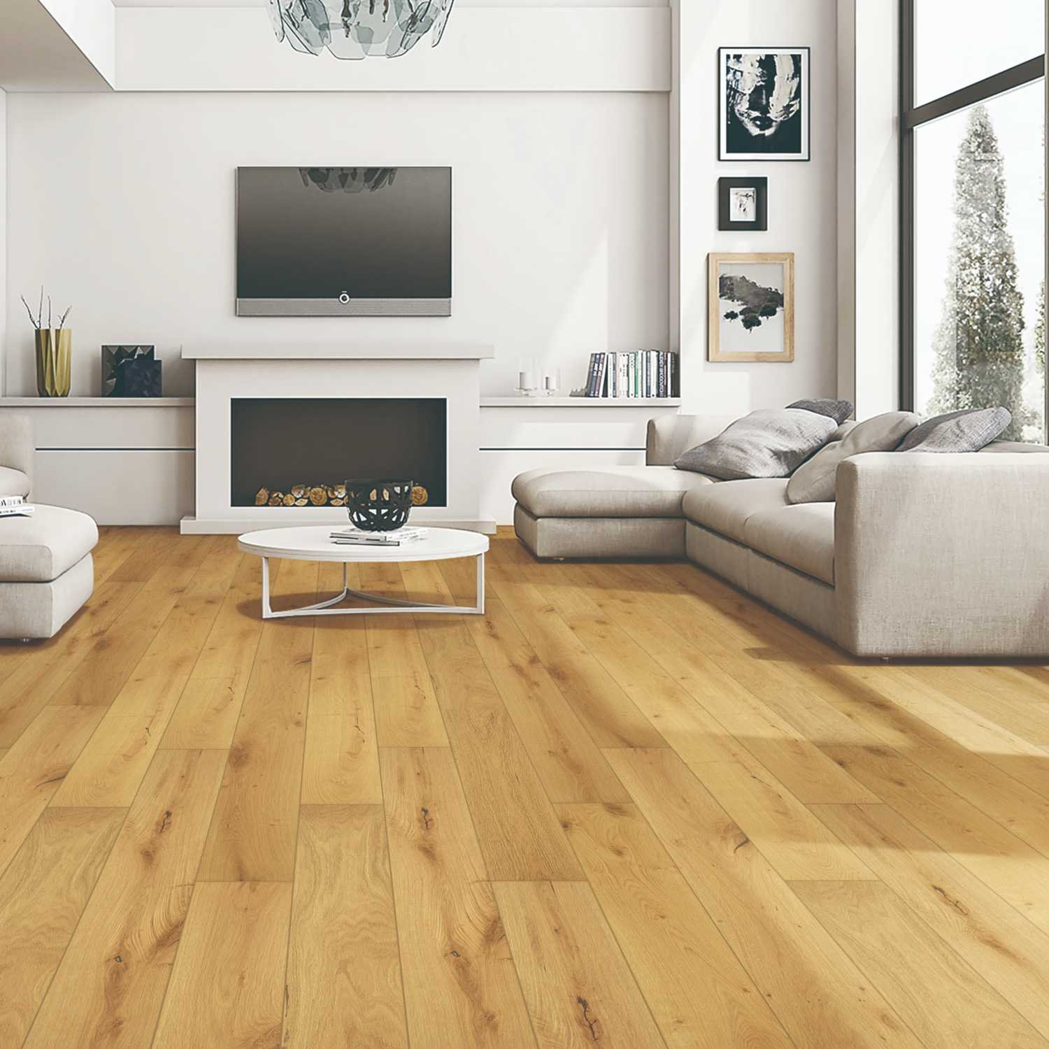Hardwood flooring