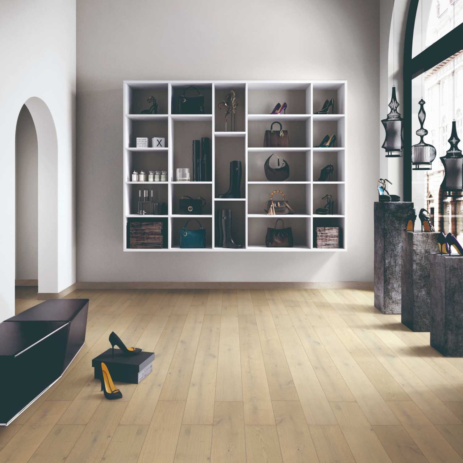 Hardwood flooring