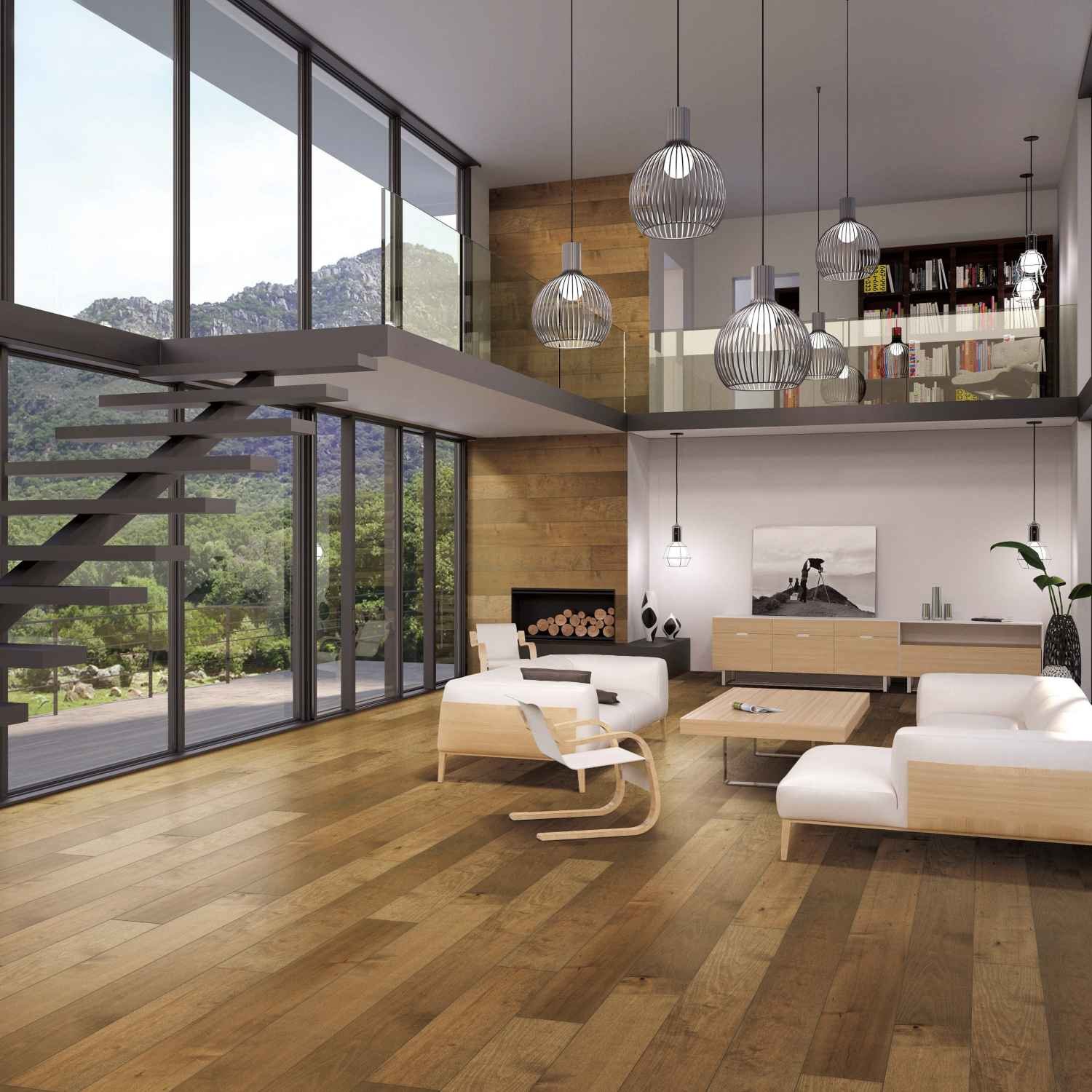 Hardwood flooring