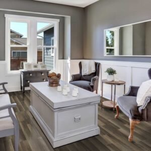 Laminate flooring Gray